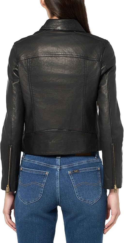 AllSaints Women's Dalby Leather Biker Jacket